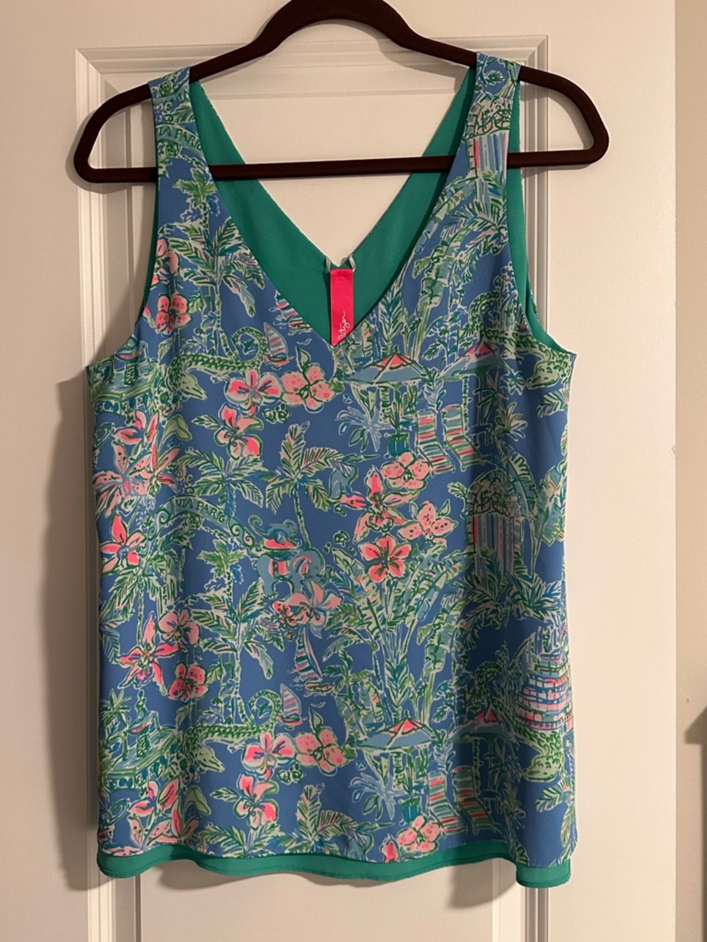 Lilly Pulitzer Reversible Florin Top